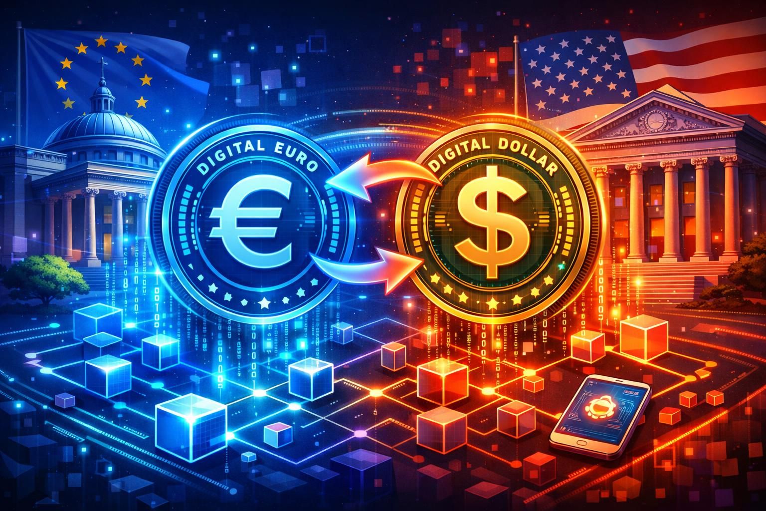 erfahren sie, wie der wettbewerb zwischen dollar- und euro-stablecoins die globalen finanzströme beeinflusst und welche auswirkungen dies auf den digitalen zahlungsverkehr hat.