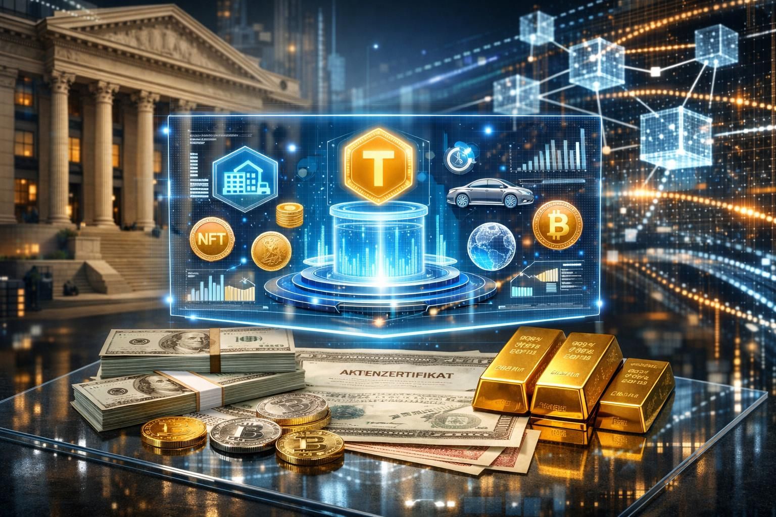 erfahren sie, wie die tokenisierung realer vermögenswerte die traditionelle finanzwelt transformiert, durch erhöhte liquidität, transparenz und neue investitionsmöglichkeiten.